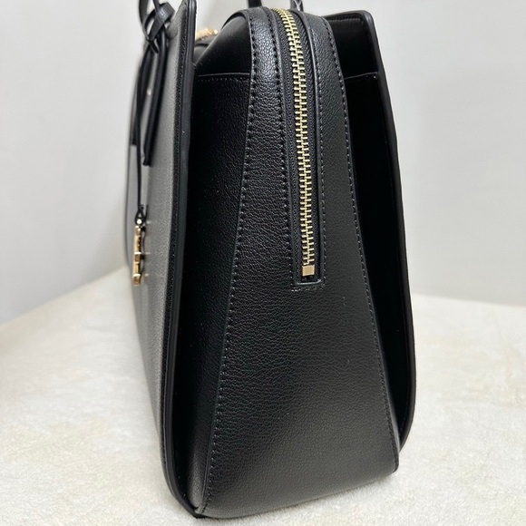 M&K Laila Leather Tote Bag - Picture 2 of 6